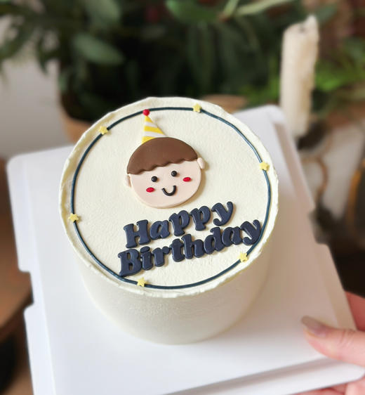 小小少年，翻糖装饰蛋糕，提前24小时以上预定 商品图0