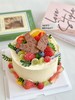森系水果乐园 · 奶油蛋糕（造型稳定，外层奶油需用到食品级塑料围边包裹） 商品缩略图1