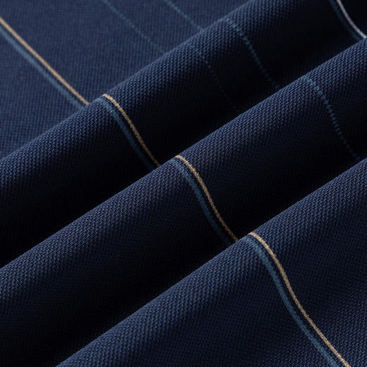 罗蒙男士夏季时尚polo衫男短袖休闲条纹polo衫爸爸装男士商务舒适短袖t恤男 商品图8