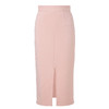 MAXRIENY柔美复古感蔷薇粉运动套装半身裙长裙开叉MC88SK075R10 商品缩略图4