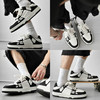 1120-6 断码亏清 渠道圆正 王一博/杨幂 AM潮流骨头鞋 情侣款拼接皮板鞋 准码选 轻便舒适 商品缩略图0