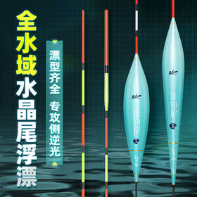 佳钓尼水晶硬尾浮漂醒目轻口鲫鱼漂大物鱼漂