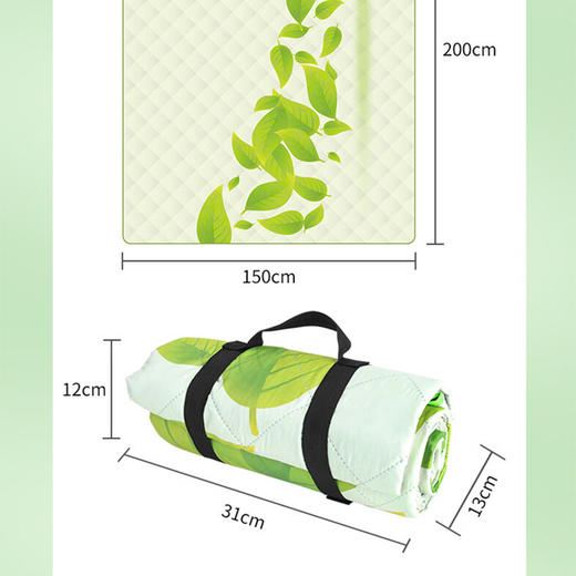 纵贯线seashore超声波加厚野餐垫CD-19 商品图4