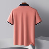 【含桑蚕丝&亚麻】罗蒙男士夏季polo衫商务男polo衫透气男士t恤短袖 商品缩略图4