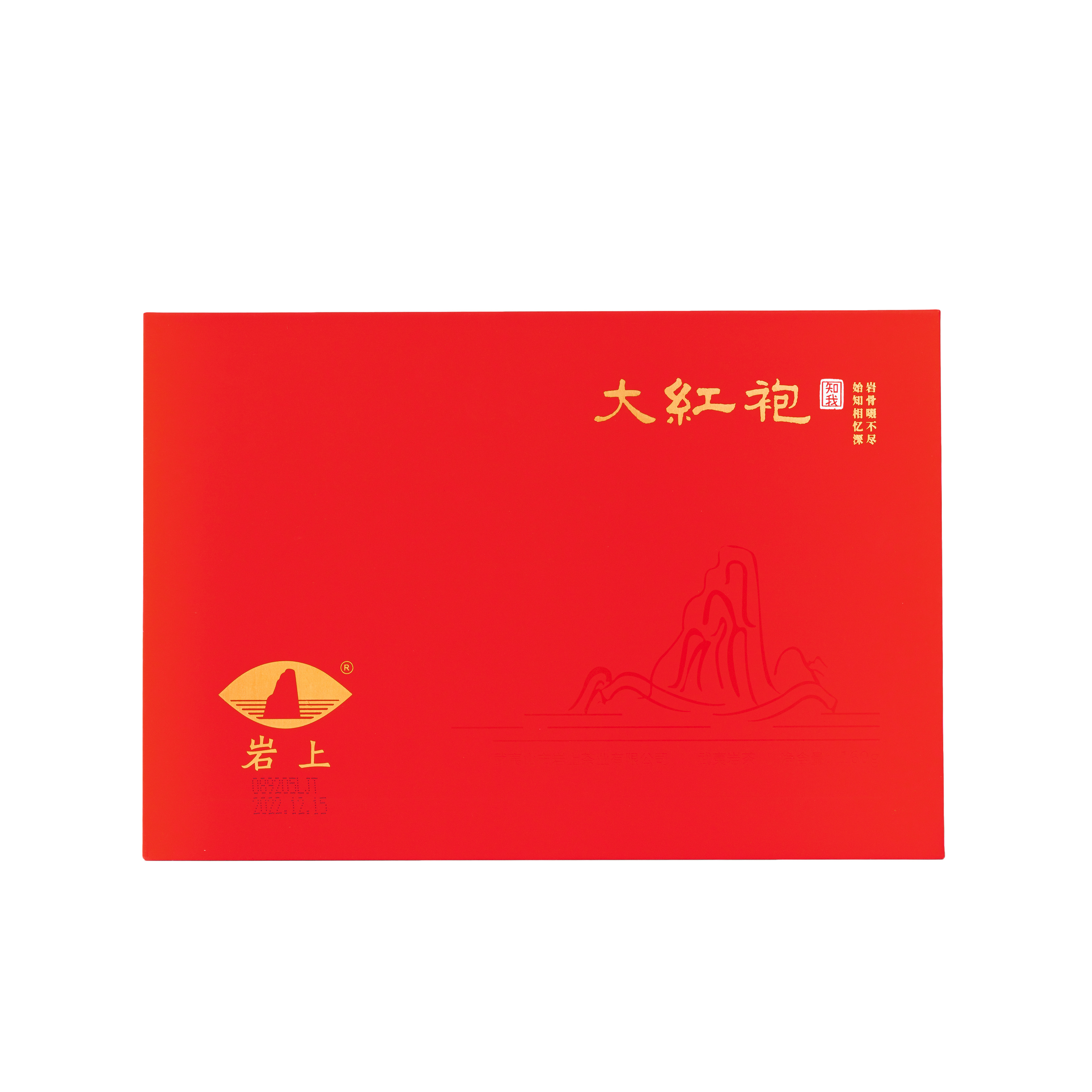 岩上 | 知我·特级大红袍 | 160g（10gx16泡）*重口款