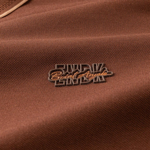 【含桑蚕丝&亚麻】罗蒙夏季男士t恤短袖polo衫商务polo衫男短袖 商品图7