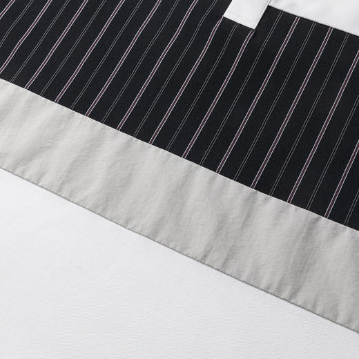 【含桑蚕丝&亚麻】罗蒙男士夏季商务休闲时尚撞色舒适男士t恤短袖polo衫 商品图7