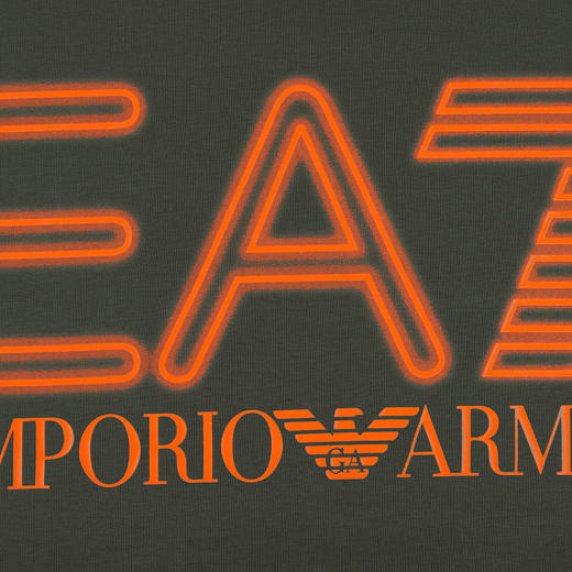 Armani EA7男士运动休闲弹棉短袖T恤 11927 商品图7