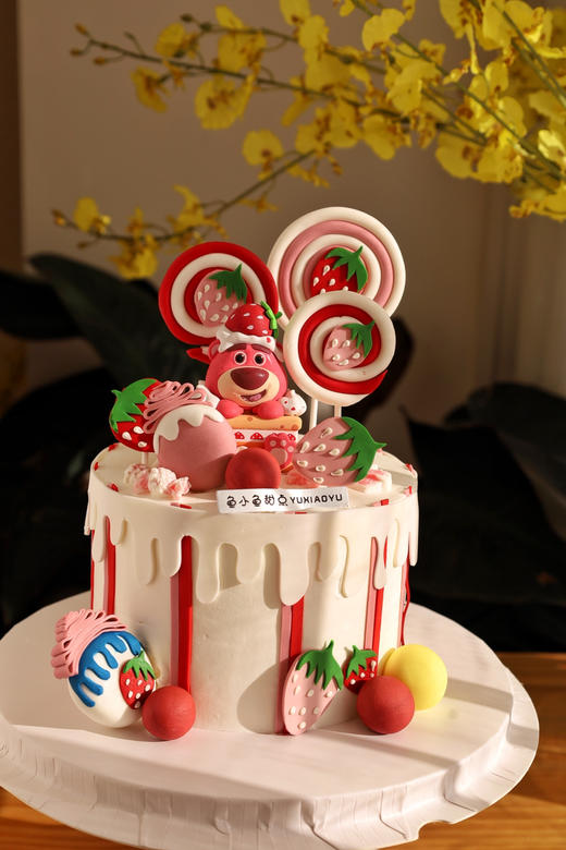 可爱棒棒糖草莓熊 商品图2