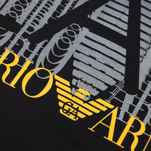 Armani EA7男士运动休闲弹棉短袖T恤 11899 商品图4