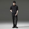 PINLI品立2024夏季新款商务休闲纯色衬衣男士五分半袖衬衫潮上衣B242113026 商品缩略图3
