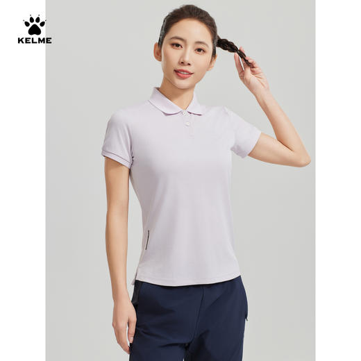 卡尔美夏季新款勇动风潮系列女士短袖POLO衫 商品图0