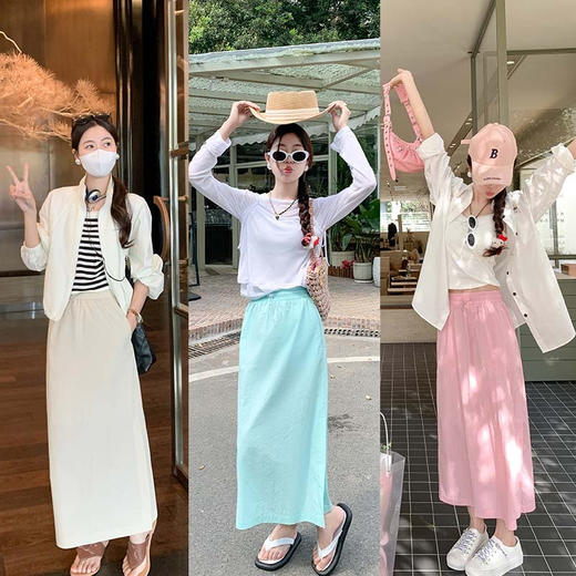 【129元任选2件】现货！3色多巴胺半身裙 商品图3