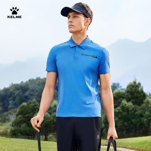 卡尔美夏季新款勇动风潮系列男士短袖POLO衫 商品图1