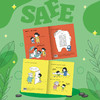 《儿童安全漫画》绘本4册 3-8岁 校园安全、儿童安全、网络安全、AI换脸、健康、霸凌 预知安全隐患 学习应对 商品缩略图2
