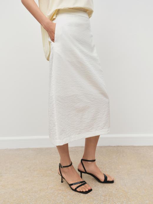 春夏百搭暗纹提花纯色半裙FB5169244 商品图8