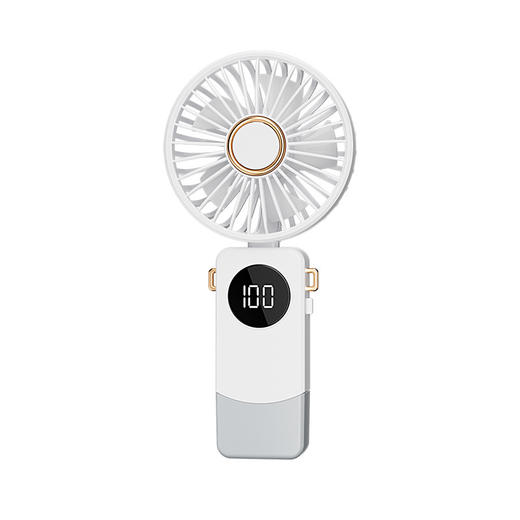 【手持风扇 折叠式便携迷你】口袋风扇usb充电 学生桌面小风扇礼品 商品图3