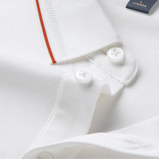 【含桑蚕丝&亚麻】罗蒙夏季男士t恤短袖polo衫舒适polo衫男短袖 商品图4