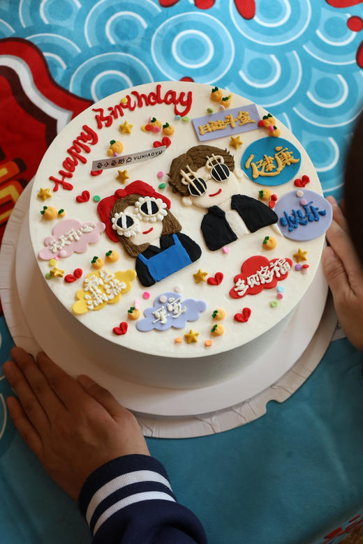 手绘画图双人定制 商品图1