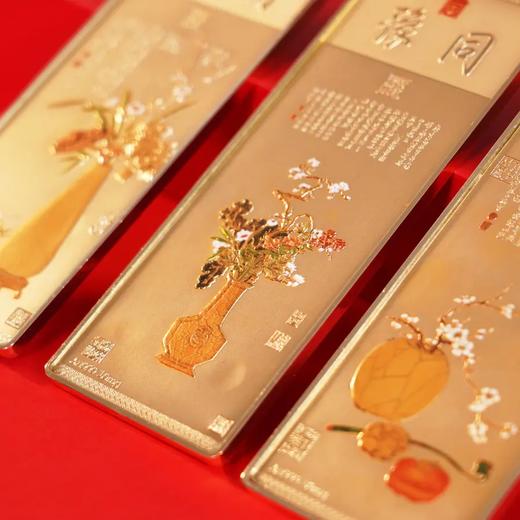 预定！乾隆御笔压岁金砖999足金 故宫博物院 商品图2