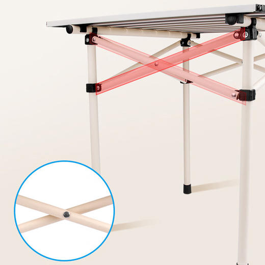 纵贯线seashore户外折叠桌椅四件套ST-16 商品图1