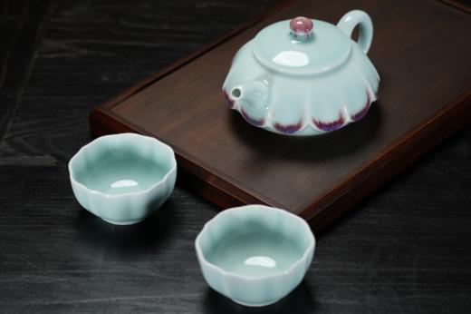 窑变莲花茶具 商品图0
