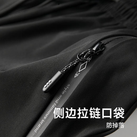 【冰丝速干】【新款DSF】大依优型大码男装七分裤弹力加肥加大大号短裤运动短裤男士胖子 商品图2