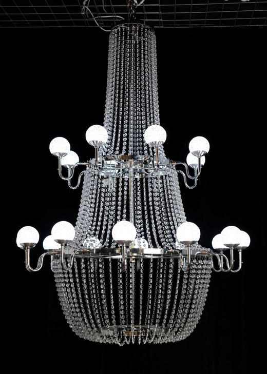 8+12跑马珠帘水晶灯（运费自理） 商品图0