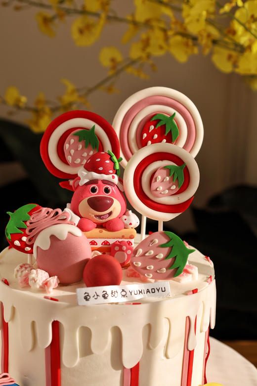 可爱棒棒糖草莓熊 商品图4