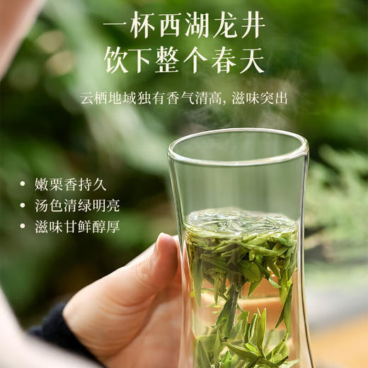 2024中茶抢鲜木盒-西湖龙井茶250g中粮出品 商品图3