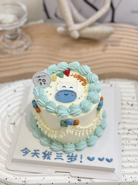 四寸手绘牛奶油蛋糕 下单前请仔细阅读商品详情