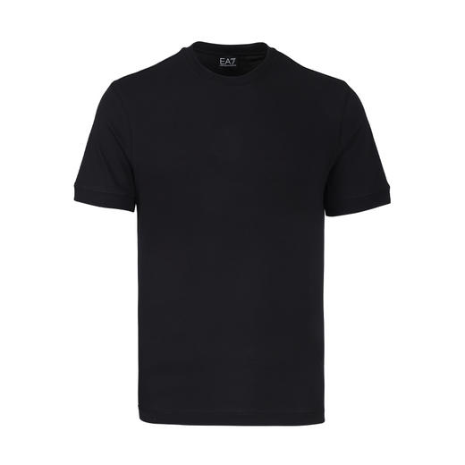 Armani EA7男士运动休闲背后EA7印花全棉短袖T恤 11901 商品图2