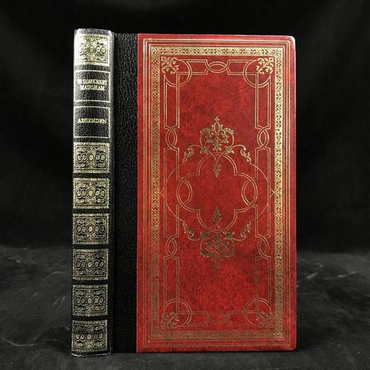 毛姆间谍小说《阿什登（英国探员）》 米克尔赖特精美插图 复古真皮脊精装32开 商品图0