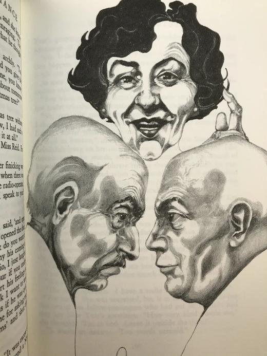 毛姆短篇小说集《环境产物》 保利娜·埃里森趣味插图 复古真皮脊精装32开 商品图8