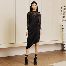 MAXRIENY法式复古氛围感吊带蕾丝连衣裙春季MC87DR607A90