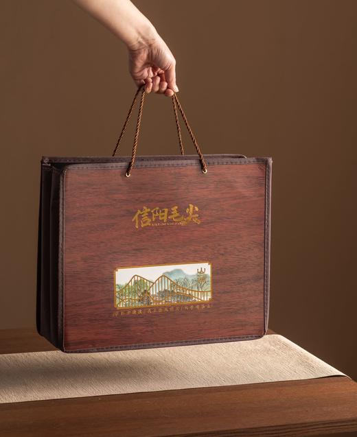 免漆山涧木盒【毛尖•4罐】45元一套 /一件12套 商品图4