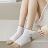 【小熊刺绣短袜】袜子女短筒棉质春夏季短袜小熊刺绣百搭低帮ins潮女 商品缩略图3