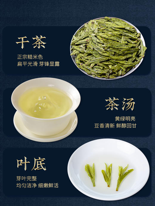 【西湖工夫】 2026年西湖龙井明前特级小罐茶 工夫大作150g礼盒装 商品图5