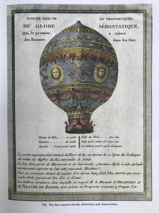 蒙哥尔费兄弟与航空发明，1783-1784 约百幅插图 精装16开 商品图9
