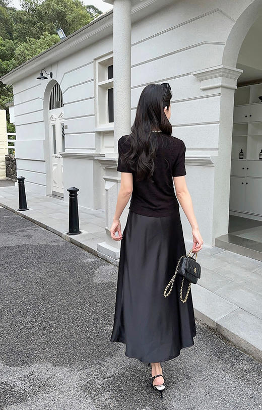 圆领中式盘扣山水画短袖衫 9522040013 商品图4