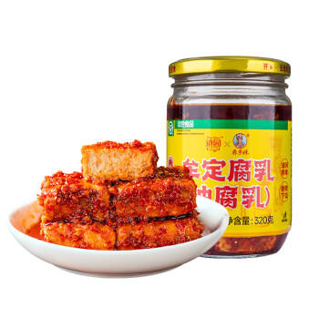 滇园（dianyuan） 牟定腐乳320g/瓶 云南特产 油卤腐 香辣豆腐乳 火锅蘸料调味品 商品图4
