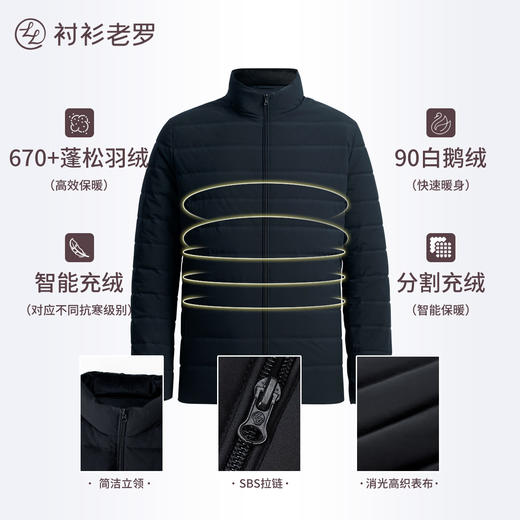 [北极系列]专属内购 | 轻薄款鹅绒服239X0D503N 商品图0