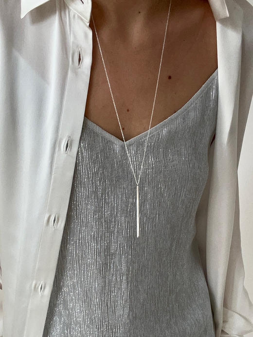 AWU｜L5 - Linear necklace 【 直 】直条项链 商品图4