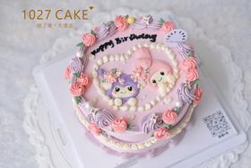 1027CAKE | 手绘蛋糕 库洛米 美乐蒂 三丽鸥