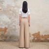 MAXRIENY精致复古高腰咖色阔腿裤23秋装新款优雅垂坠感通勤休闲裤MS88PA534X20 商品缩略图3