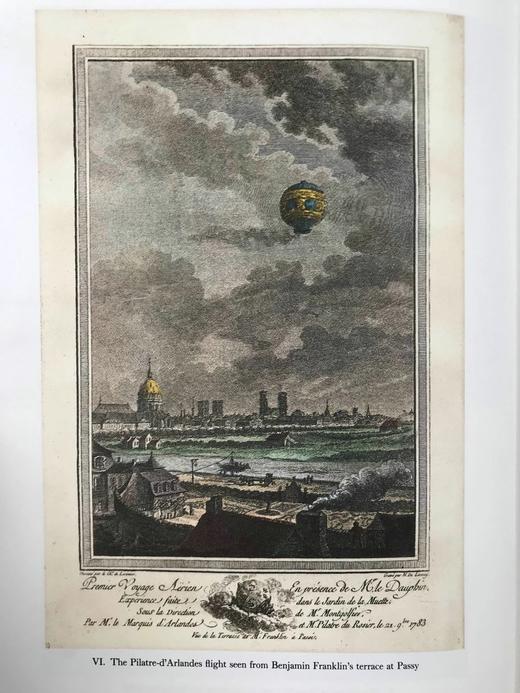 蒙哥尔费兄弟与航空发明，1783-1784 约百幅插图 精装16开 商品图10