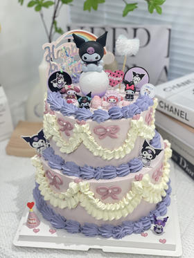 双层库洛米奶油蛋糕 下单前请仔细阅读商品详情