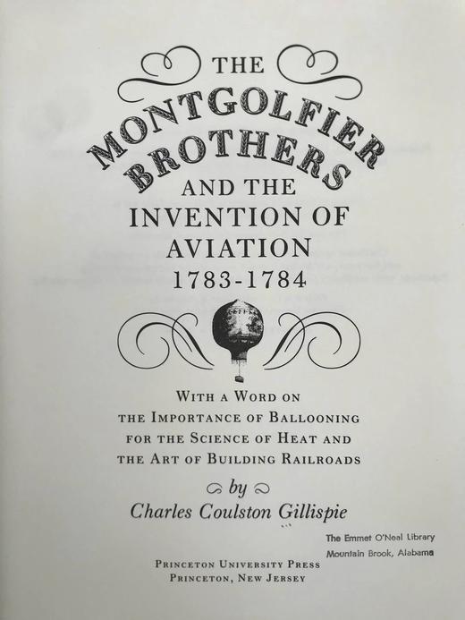 蒙哥尔费兄弟与航空发明，1783-1784 约百幅插图 精装16开 商品图3