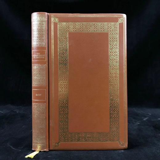 培根《学术的进展》 苍鹭出版社（HeronBooks）复古仿皮精装本 商品图0