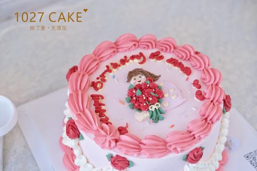1027CAKE |  手绘蛋糕  最爱妈妈  复古色系 商品图1